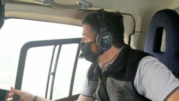 Bakan Pakdemirli, havadan ve karadan orman yangınını inceledi