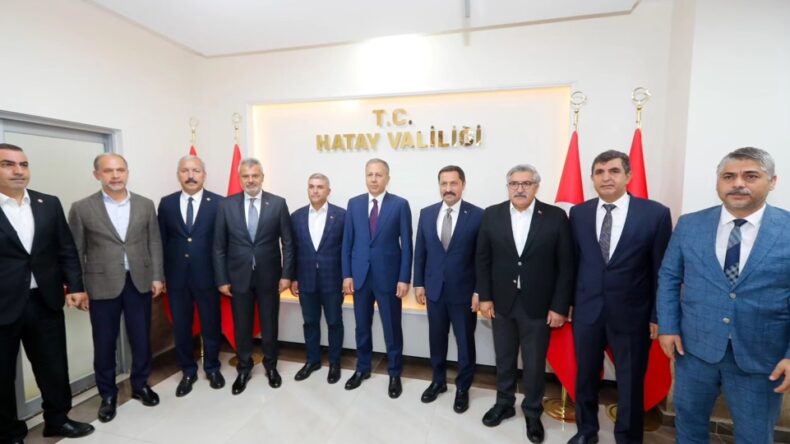 BAKAN YERLİKAYA’DAN VALİ MASATLI’YA ZİYARET