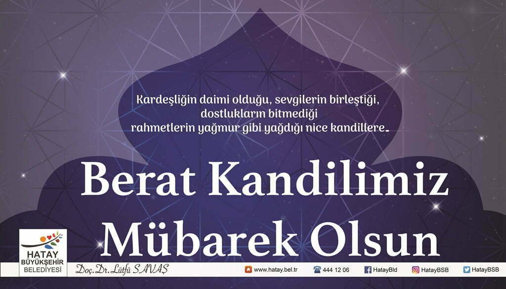 BAŞKAN SAVAŞ’IN BERAT KANDİLİ MESAJI