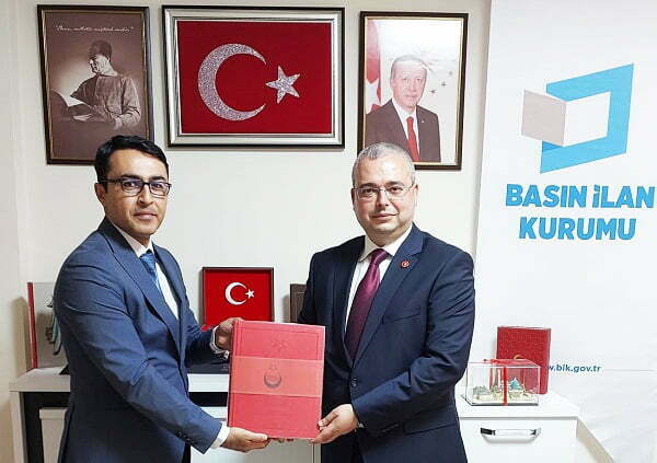 BİK ŞUBE MÜDÜRÜ PARLAK’A ZİYARET