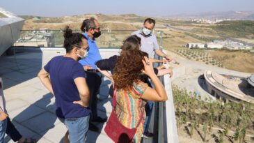 EXPO 2021 ALANINA ZİYARETLER DEVAM EDİYOR