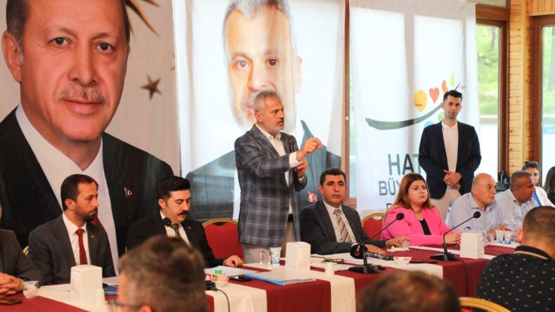 HATAY’I AYAĞA KALDIRMAK İÇİN GECE GÜNDÜZ ÇALIŞIYORUZ