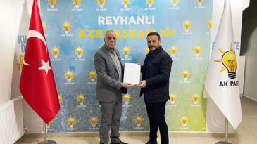 REYHANLI’DA AK PARTİ’YE 143 YENİ ÜYE DAHA KATILDI