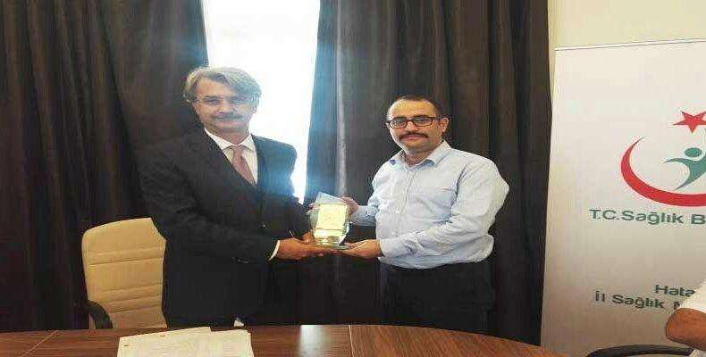 Hatay İl Sağlık Müdürlüğü’ne ‘Altın Bebek Dostu İl’ ödülü