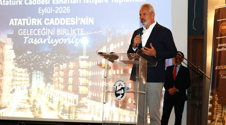 BAŞKAN ÖNTÜRK, ATATÜRK CADDESİ ESNAFIYLA İSTİŞARE TOPLANTISINDA BULUŞTU