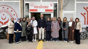 REYHANLI SOSYAL HİZMET MERKEZİ MÜDÜRLÜĞÜNÜN mesajı var