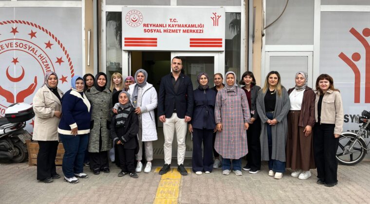REYHANLI SOSYAL HİZMET MERKEZİ MÜDÜRLÜĞÜNÜN mesajı var