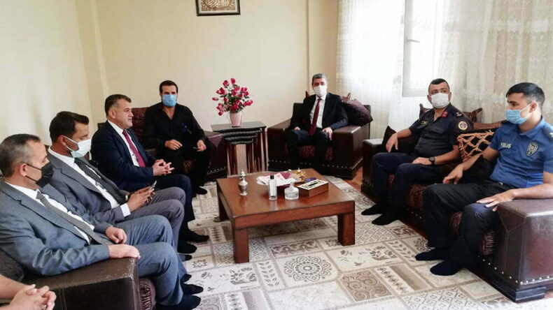KAYMAKAM ÖZTÜRK’TEN GAZİLERİMİZE ZİYARET