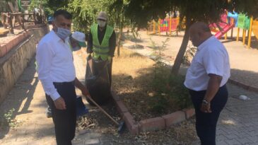 Yenişehir Gölü’nde Temizlik çalışması başlatıldı