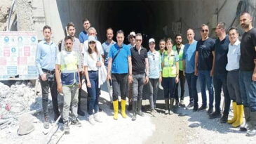 DSİ HEYETİNDEN KANAL İNŞAATINDA İNCELEME