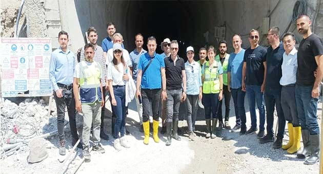 DSİ HEYETİNDEN KANAL İNŞAATINDA İNCELEME