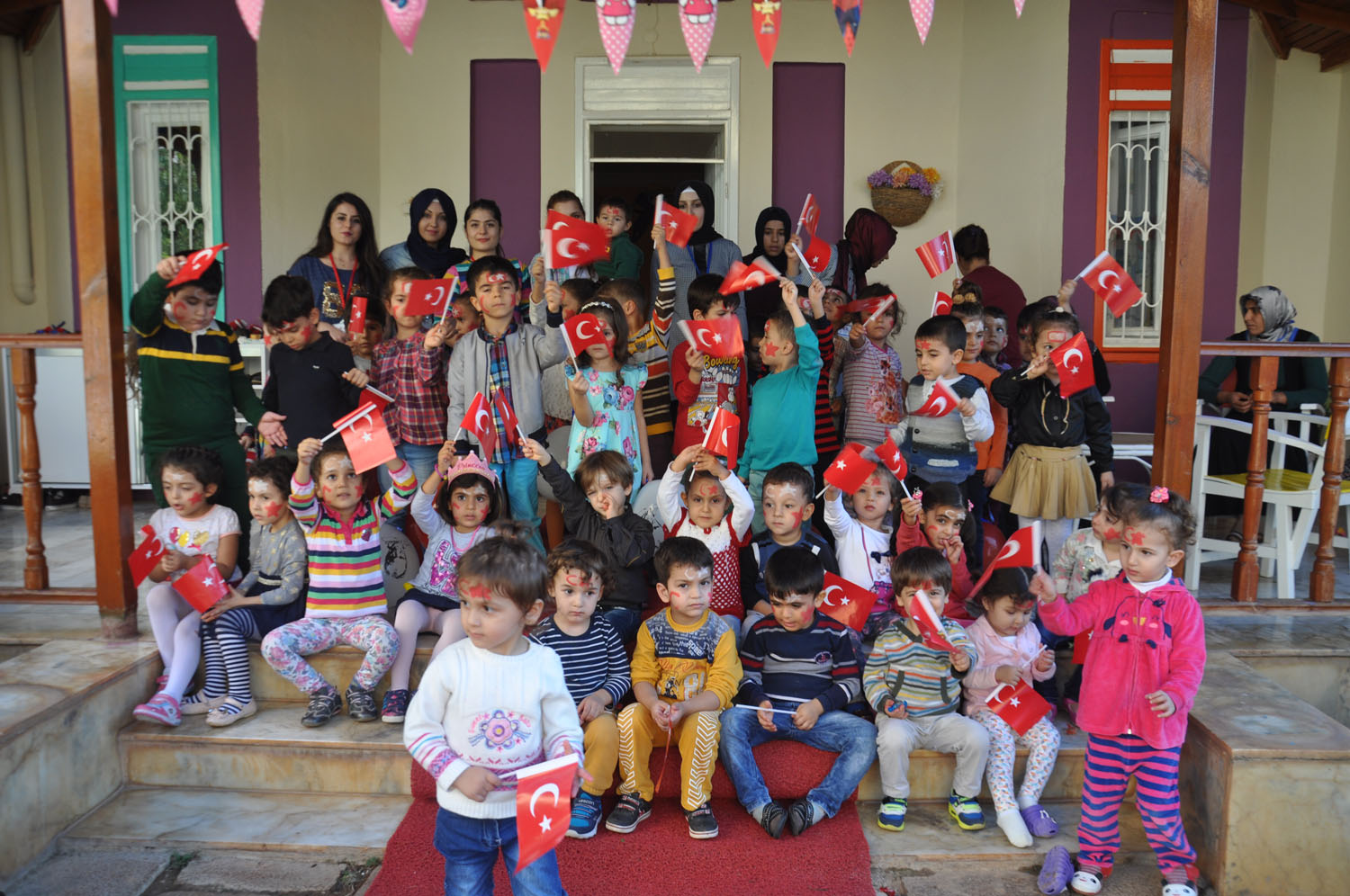 MİNİKLERİN CUMHURİYET BAYRAMI HEYECANI