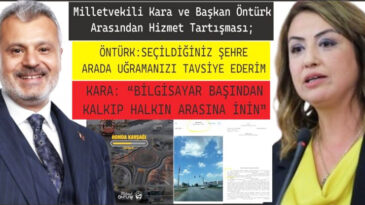 ÖNTÜRK’TEN KARA’YA BELEDİYECİLİK DERSİ