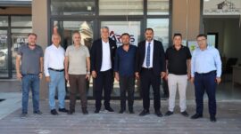 HTSO Adaylarından Hatay Basın Cemiyeti’ne Birlik Ziyareti