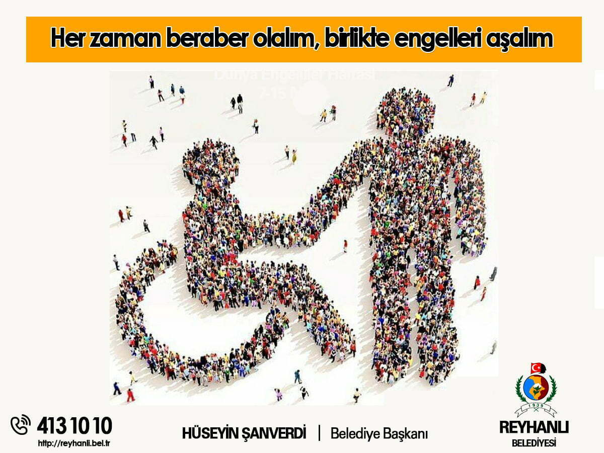 Başkanı Şanverdi’nin Dünya Engelliler Haftası Mesajı