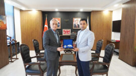 TEMEL’DEN KAYMAKAM POLAT’A HAYIRLI OLSUN ZİYARETİ