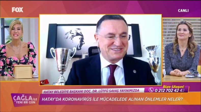 BAŞKAN SAVAŞ FOX TV’NİN CANLI YAYIN KONUĞU OLDU