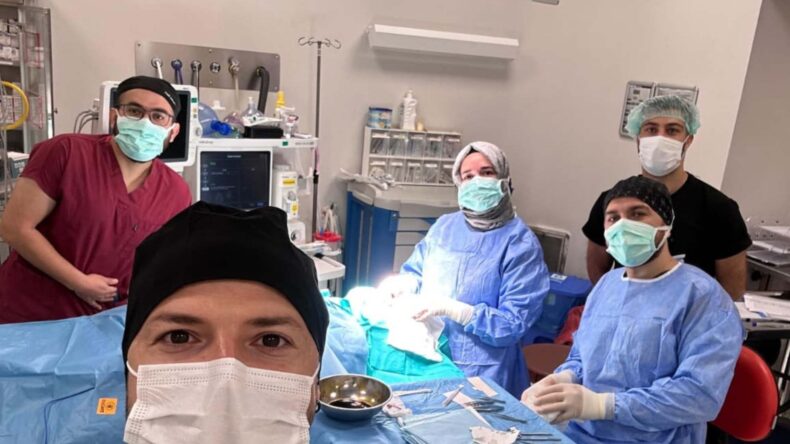 Hassa’da bir ilk; Göz kapak ameliyatı gerçekleştirildi