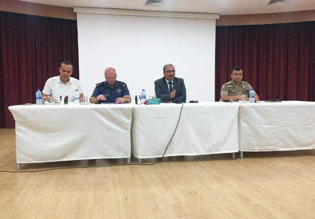 Okul güvenliği ve değerlendirme toplantısı yapıldı