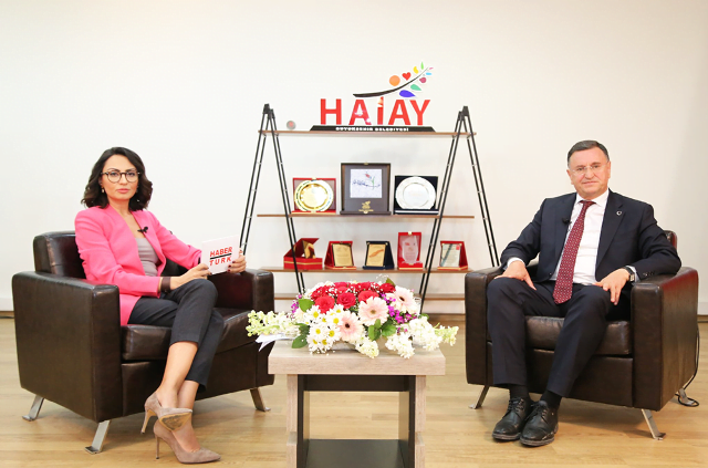 BAŞKAN SAVAŞ HABERTÜRK EKRANLARINDA HATAY GÜNDEMİNİ DEĞERLENDİRDİ