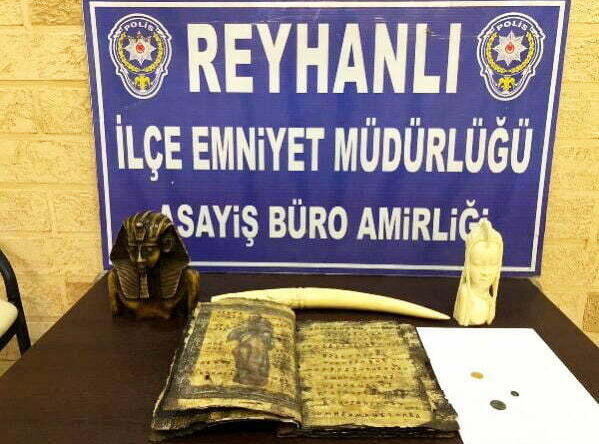 Reyhanlı’da Tarihi eser kaçakçılarına darbe