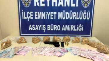 Reyhanlı’da uyuşturucu operasyonu