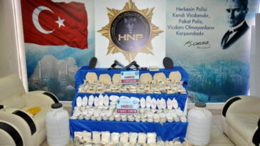 Hatay’da uyuşturucu operasyonu