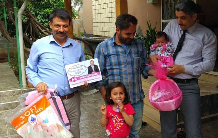 Reyhanlı’da bir yılda 750. Bebek