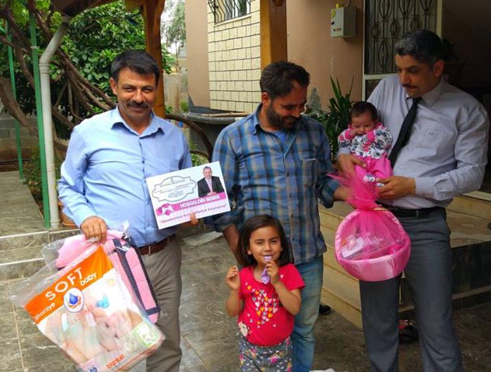 Reyhanlı’da bir yılda 750. Bebek