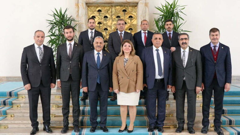Şanverdi, Irak Ankara Büyükelçiliği Maslahatgüzarı TBMM’de Ağırladı