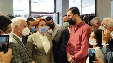 İYİ Parti Genel Başkanı Meral Akşener’den  esnaf ziyareti