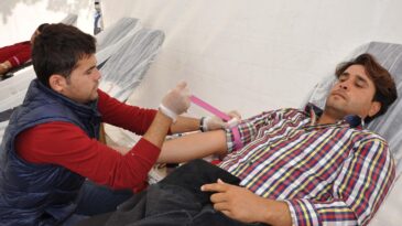 Hayat için kan verdiler