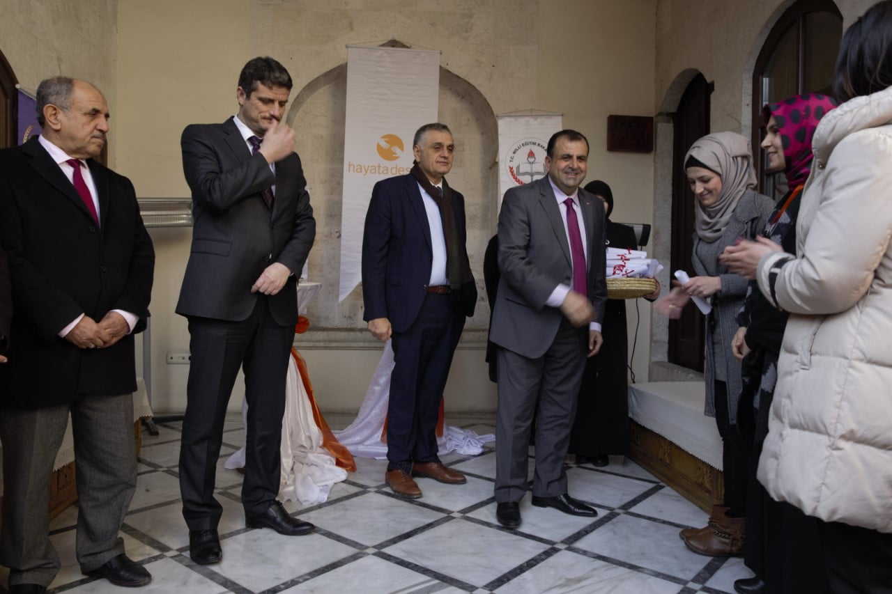 Türk ve Suriyeli kadınlar meslek sahibi oldular