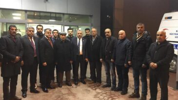 Milletvekili Şanverdi’nin girişimleriyle Türk işçi Ambulans Uçak ile Türkiye’ye getirildi