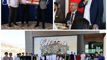 BAŞKAN ÖNTÜRK, DERECEYE GİREN ÖĞRENCİLERİ ÖDÜLLENDİRDİ