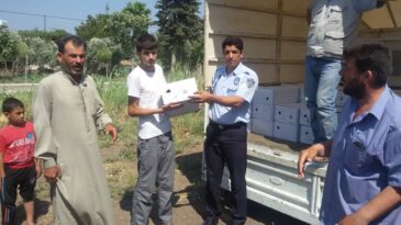 Reyhanlı Belediyesi Ramazan Paketi Dağıtmaya Devam ediyor