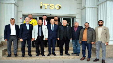 Reyhanlı Ticaret ve Sanayi Odası Yönetiminden Ziyaret