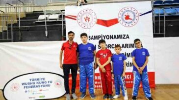 Reyhanlılı öğrenciler wushu şampiyonasından derecelerle döndü