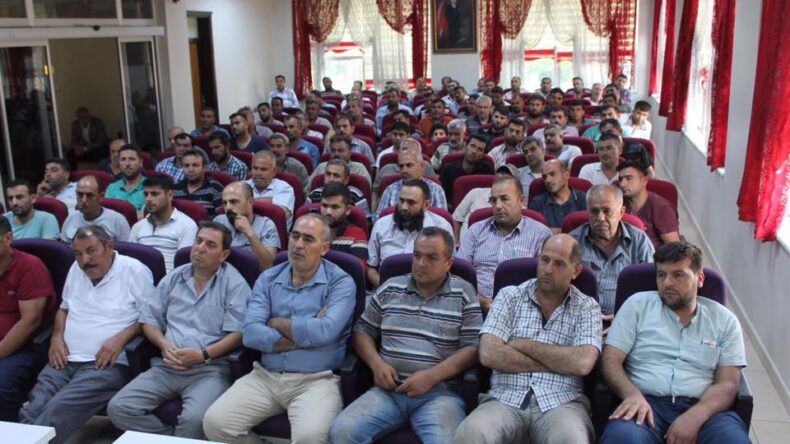 Reyhanlı Küçük Sanayi Sitesi Bilgilendirme Toplantısı Yapıldı