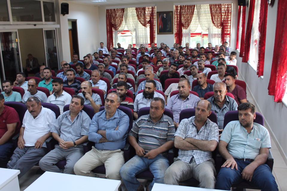 Reyhanlı Küçük Sanayi Sitesi Bilgilendirme Toplantısı Yapıldı