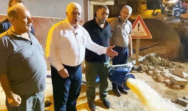 SU MÜJDESİNİ SAAT 24.30’DA VERDİ