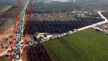 Suriye rejiminin saldırısından kaçıp Türkiye sınırına ulaşanların sayısı 600 bine dayandı