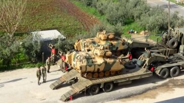 Suriye sınırına tank sevkiyatı sürüyor