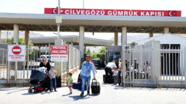 Suriyelilerin Türkiye’ye dönüşleri başladı
