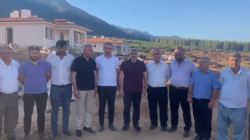 YAYMAN: KIRIKHAN’IMIZDA KÖY EVLERİMİZ YÜKSELİYOR