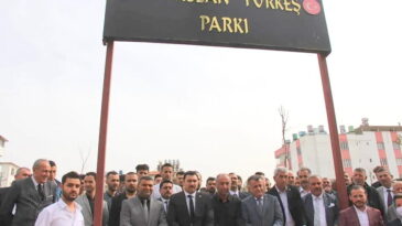 Reyhanlı’da Alparslan Türkeş Parkı Açıldı