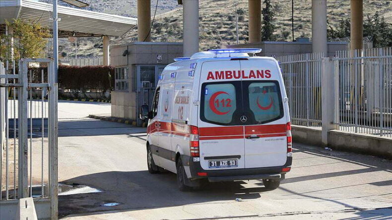 TÜRK KIZILAY ARACINA SALDIRI: 1 ŞEHİT, 1 YARALI