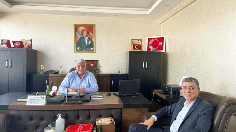 Kaymakam Öztürk’ten Milletvekili Tokdemir’e İade-i Ziyaret