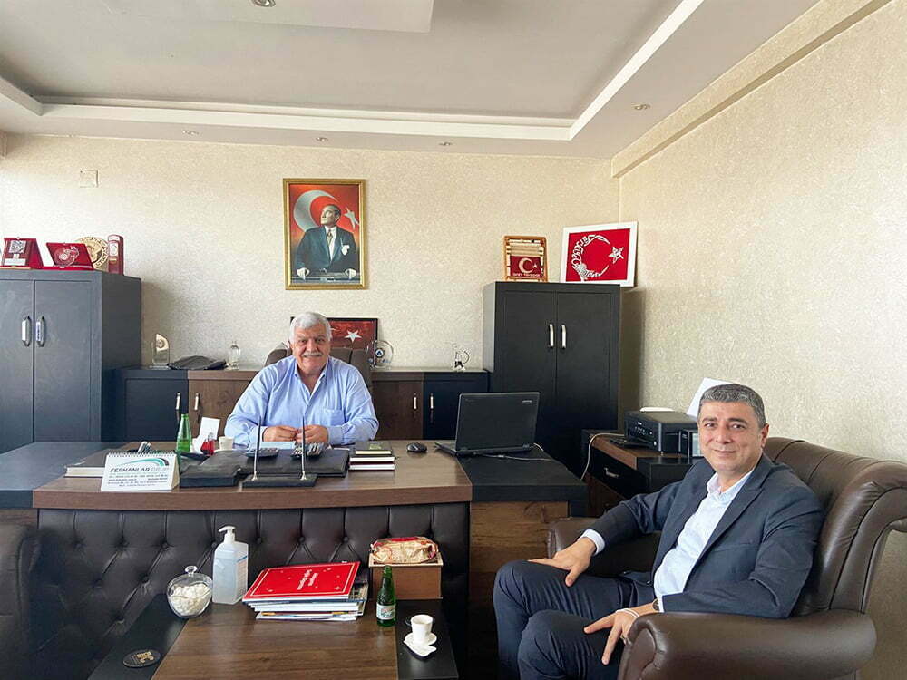 Kaymakam Öztürk’ten Milletvekili Tokdemir’e İade-i Ziyaret