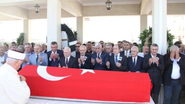 TOKDEMİR AİLESİNİN ACI GÜNÜ Eski Milletvekili Nureddin Tokdemir son yolculuğuna uğurlandı